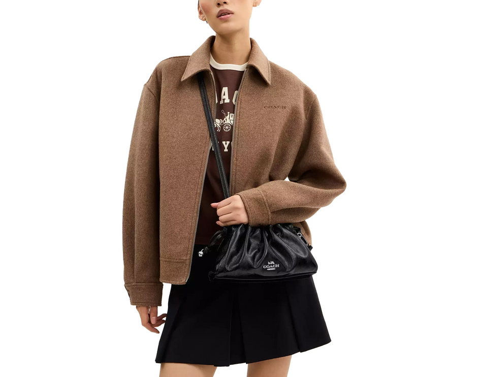 Coach Women's Faye Shoulder Bag Silver/Black