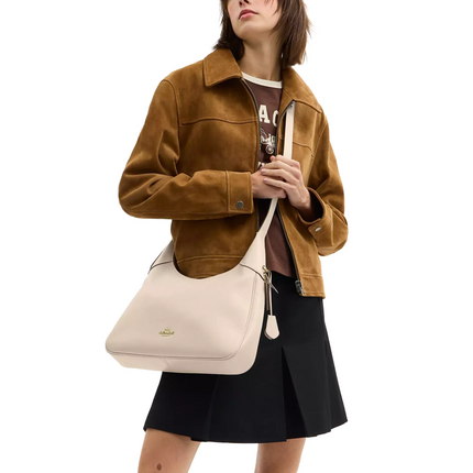 Coach Women's Ella Shoulder Bag Gold/Oat