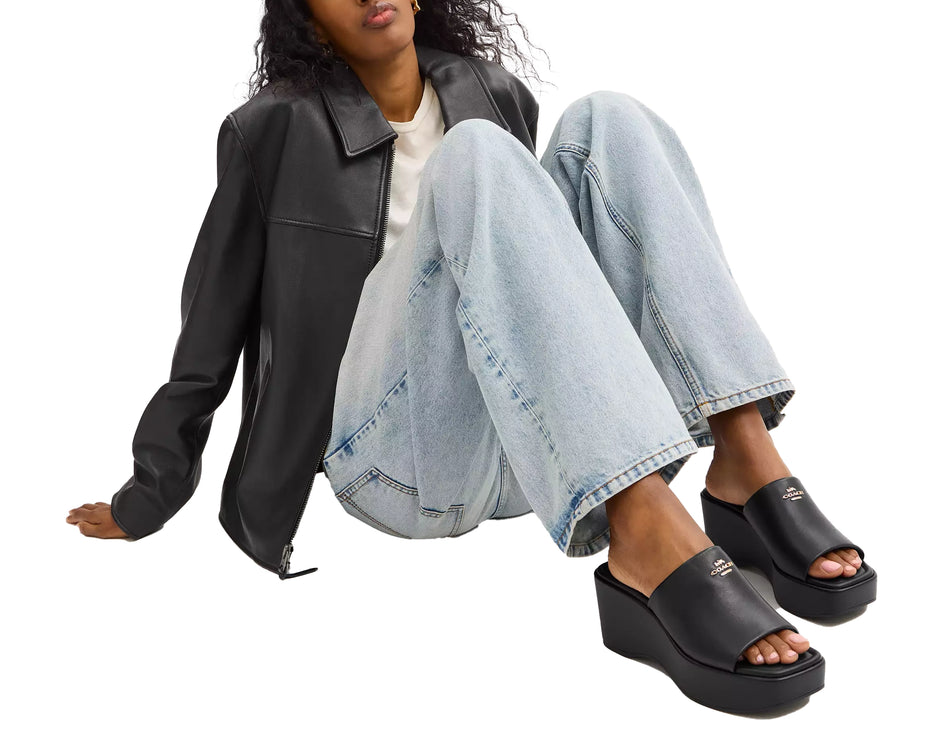 Coach Women's Phoebe Platform Sandal Black