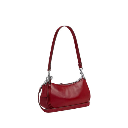Coach Women's Ashton Mini Shoulder Bag Red/Silver