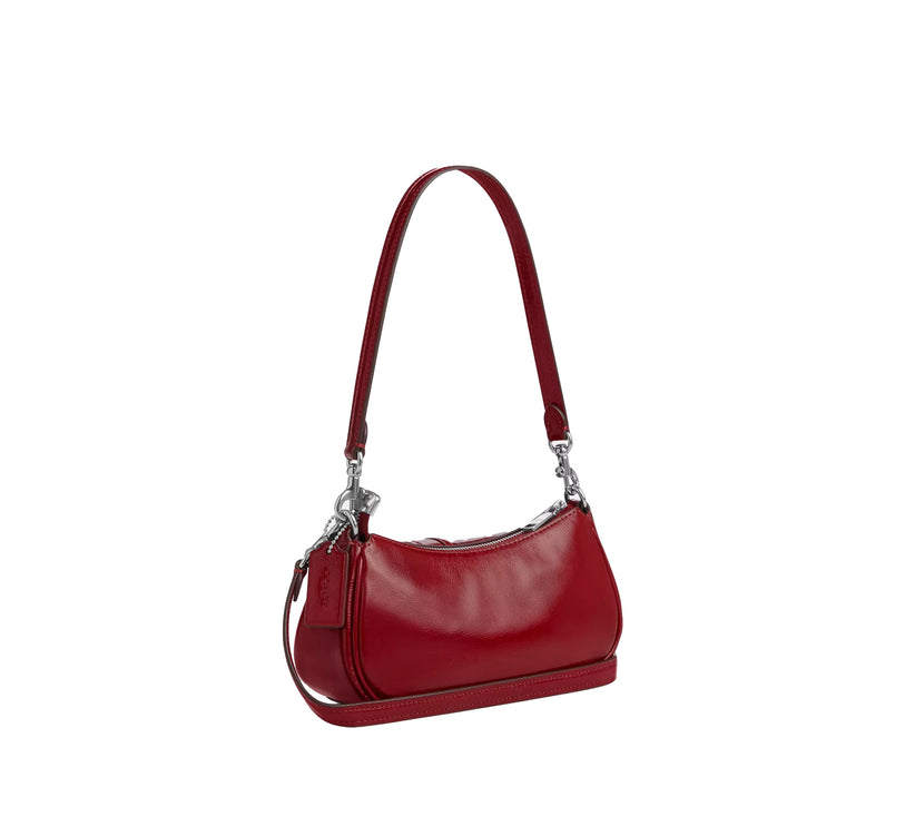 Coach Women's Ashton Mini Shoulder Bag Red/Silver