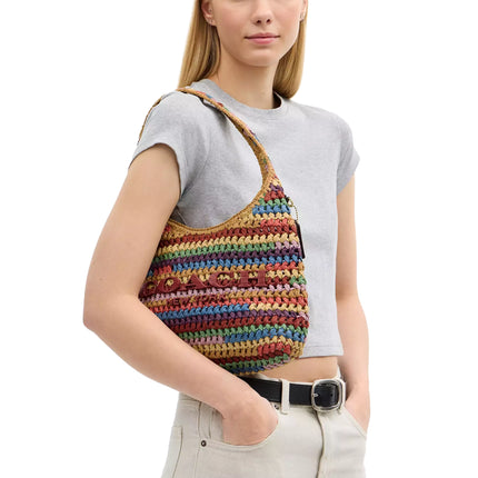 Coach Women's Brooklyn Shoulder Bag 28 Brass/Multi
