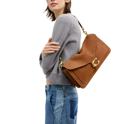 Coach Women's Tabby Shoulder Bag 36 Brass/Caramel