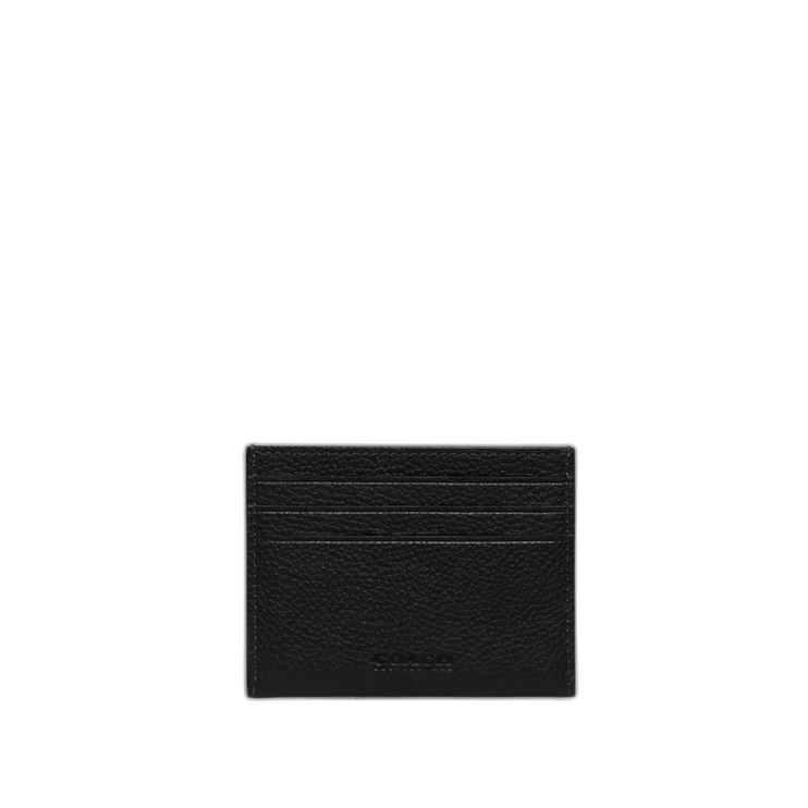 Coach Women's Card Case Black