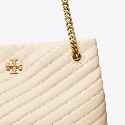 Tory Burch Women's Kira Chevron Tote New Cream