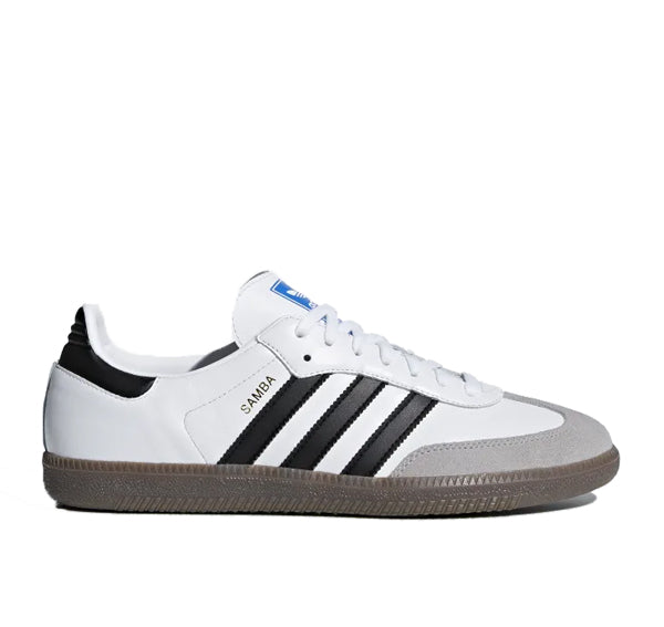 Adidas Samba OG Shoes Cloud White/Core Black/Clear Granite B75806