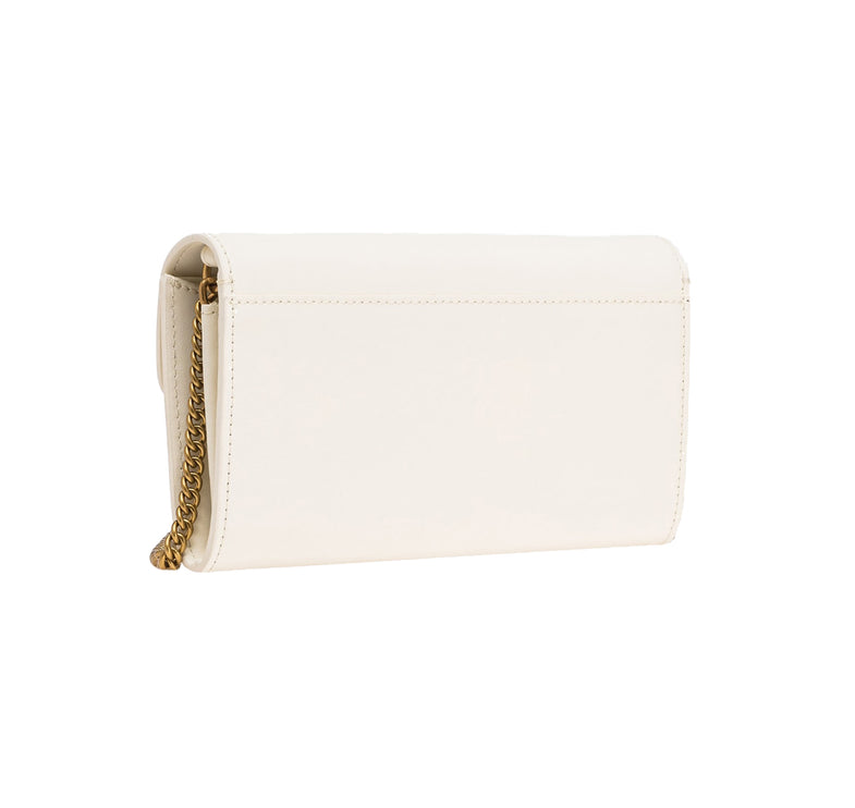 Pinko Women's Love Bag One Wallet Simply White
