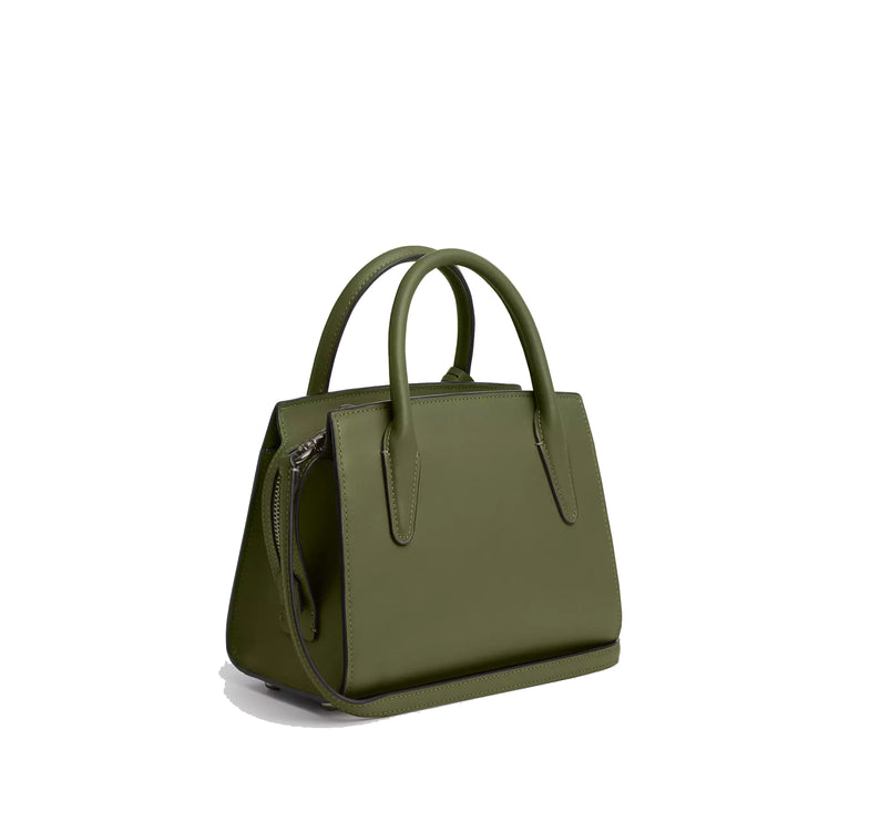 Coach Women's Andrea Carryall Gunmetal/Military Green