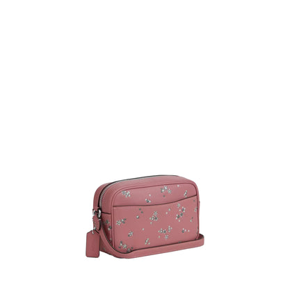 Coach Women's Mini Jamie Camera Bag With Star Print Pink/Silver