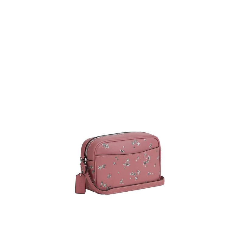 Coach Women's Mini Jamie Camera Bag With Star Print Pink/Silver