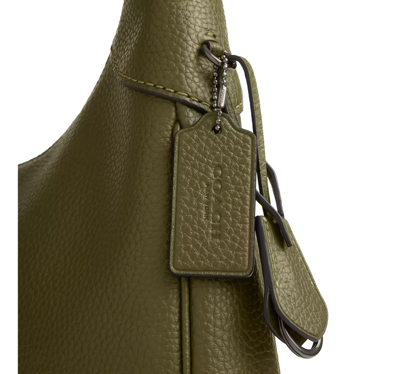 Coach Women's Ella Shoulder Bag Gunmetal/Olive