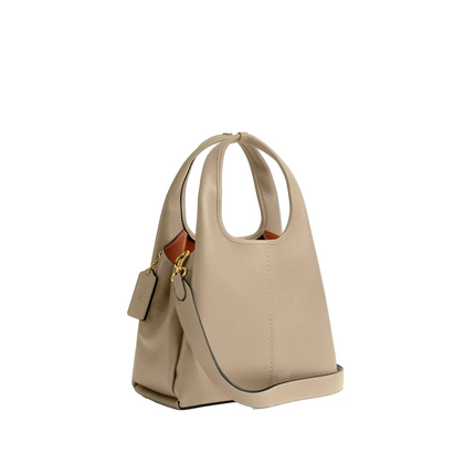 Coach Women's Lana Shoulder Bag 23 Brass/Ivory