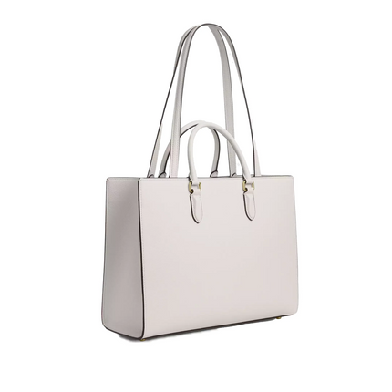 Coach Women's Maggie Tote Bag Gold/Chalk