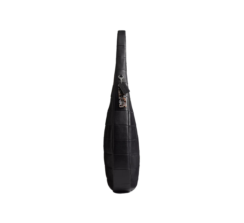 Coach Women's Alter/Ego Large Crescent Shoulder Bag In Upcrafted Leather Black