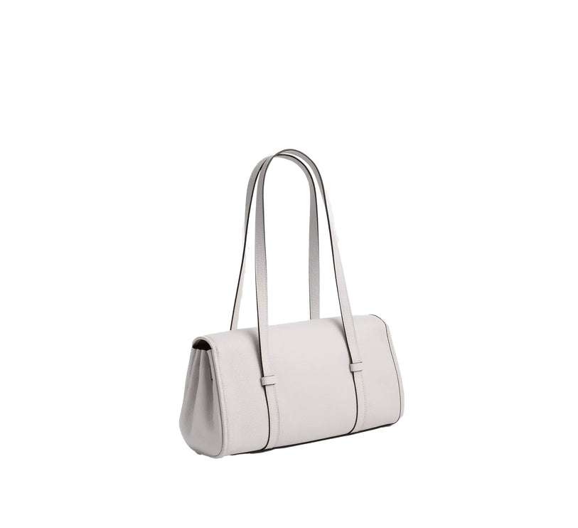 Coach Women's Bridget Flap Shoulder Bag Silver/White