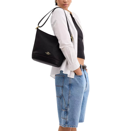 Coach Women's Jude Duffle Bag Gold/Black