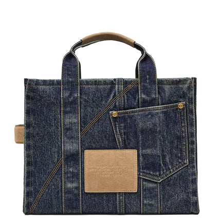 Marc Jacobs Women's The Denim Suede Medium Cargo Tote Bag