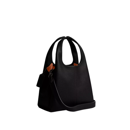 Coach Women's Lana Shoulder Bag 23 Pewter/Black