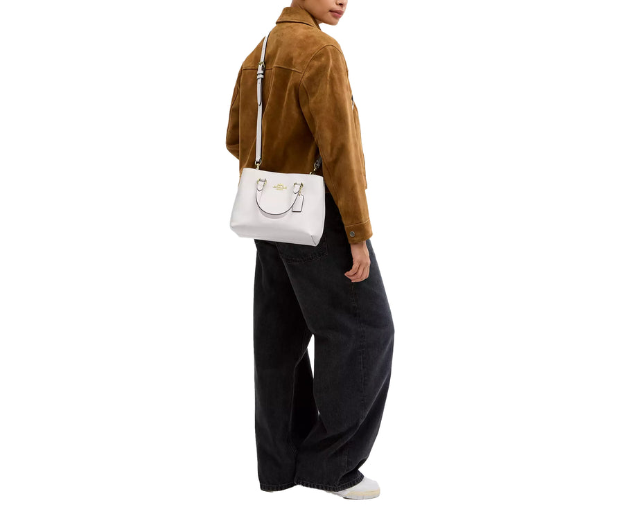 Coach Women's Station Carryall Bag Gold/Chalk