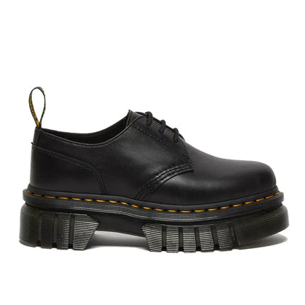 Dr. Martens Women's Audrick Nappa Leather Platform Shoes Black