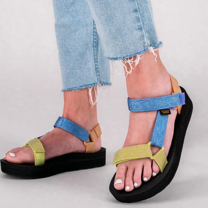 Teva Women's Midform Universal Sandals Metallic Lilac Multi