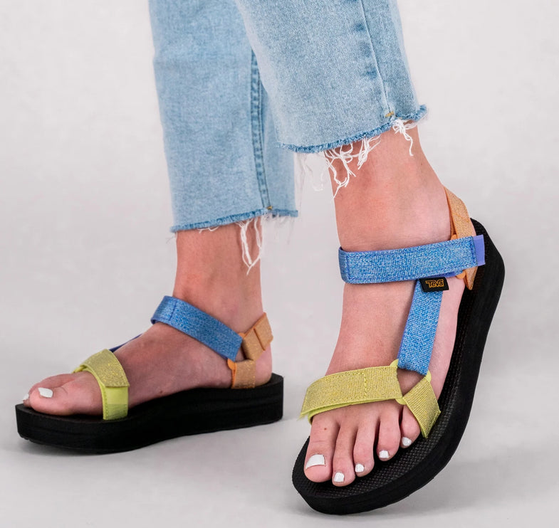 Teva Women's Midform Universal Sandals Metallic Lilac Multi
