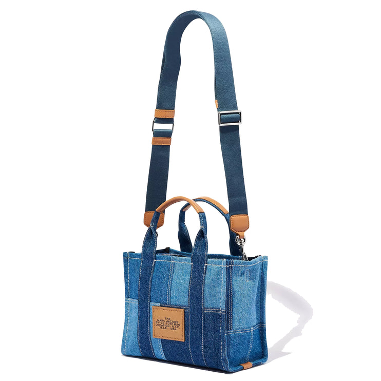 Marc Jacobs Women's The Denim Small Tote Bag Blue