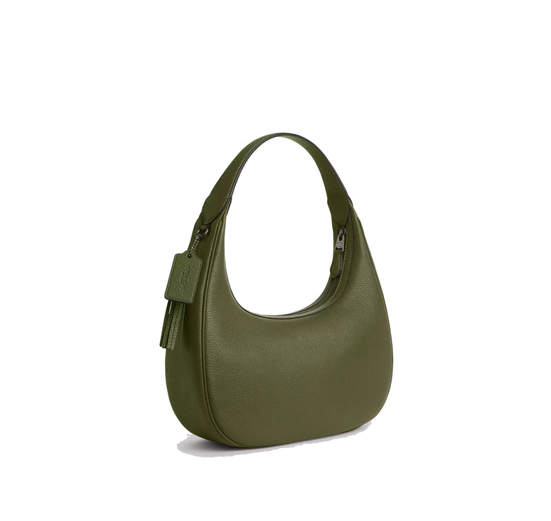 Coach Women's Carmen Shoulder Bag Gunmetal/Military Green