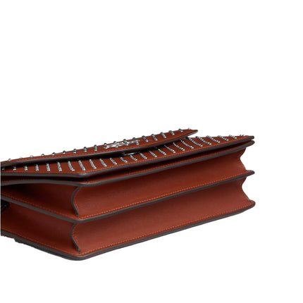 Coach Women's Klare Envelope Crossbody Bag With Rivets Smooth Leather/Silver