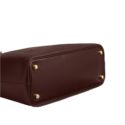 Coach Women's Easton Tote Bag Smooth Leather Gold/Maple