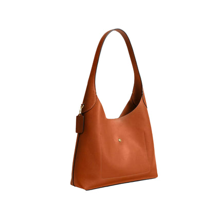 Coach Women's Brooklyn Shoulder Bag 34 Brass/Toffee