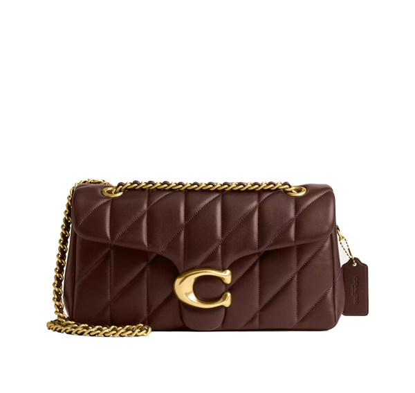 Coach Women's Tabby Shoulder Bag 26 With Pillow Quilting Brass/Maple