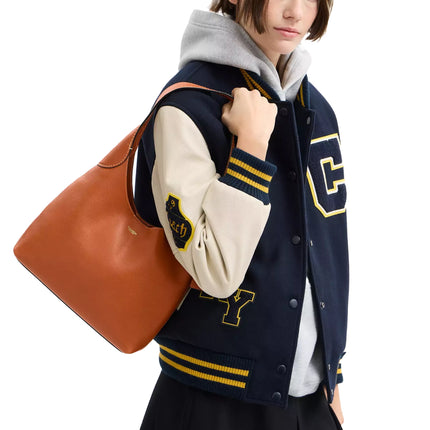 Coach Women's Brooklyn Shoulder Bag 28 Brass/Toffee