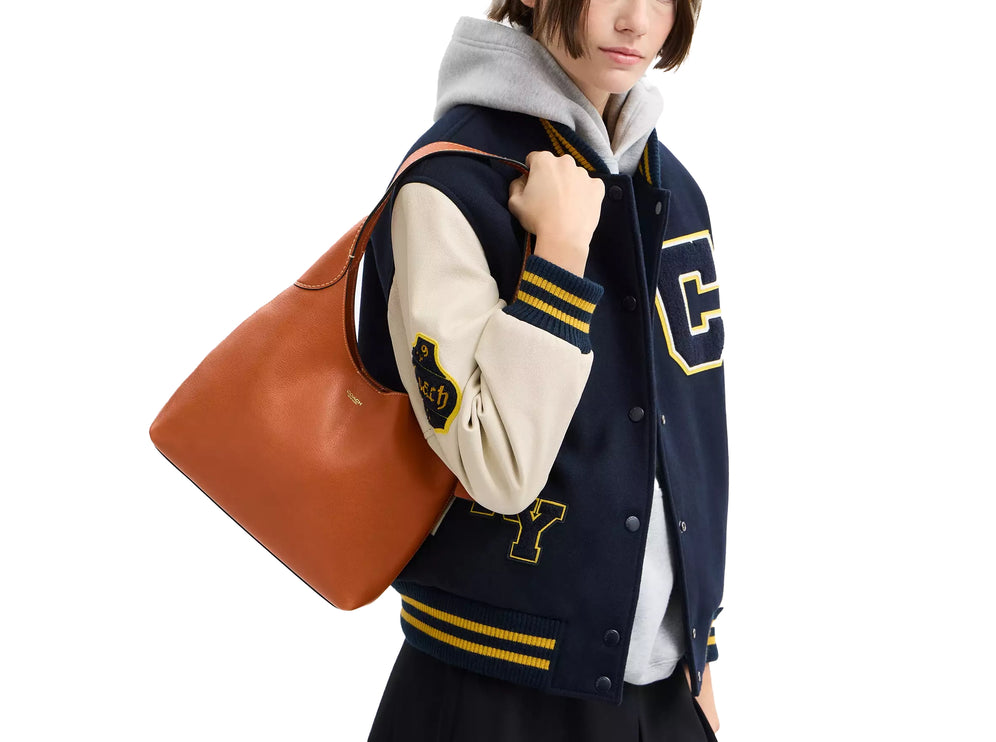 Coach Women's Brooklyn Shoulder Bag 28 Brass/Toffee