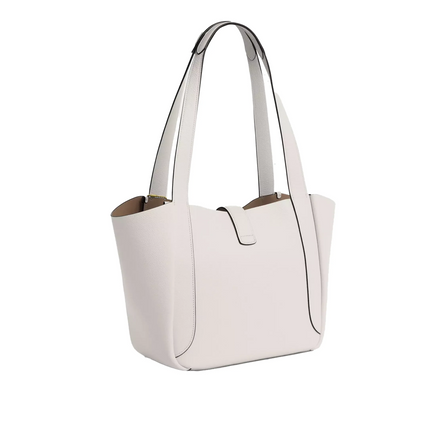 Coach Women's Hadley Turnlock Tote Bag Gold/Chalk