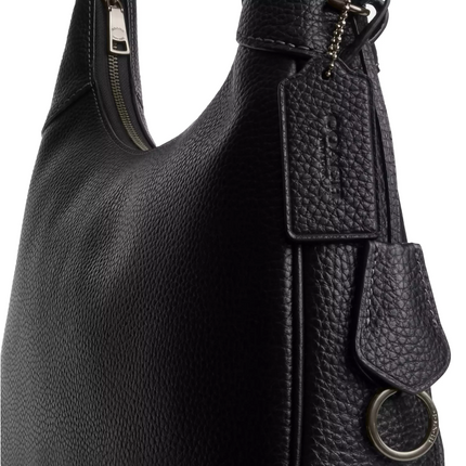 Coach Women's Ella Shoulder Bag Gunmetal/Black