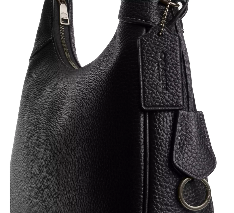 Coach Women's Ella Shoulder Bag Gunmetal/Black