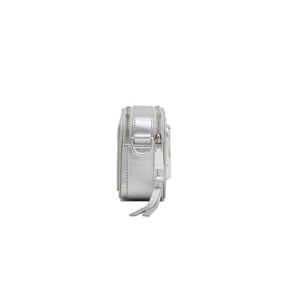 Marc Jacobs Women's The Metallic Snapshot Dtm Silver