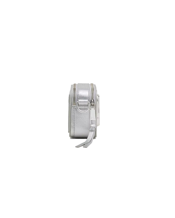 Marc Jacobs Women's The Metallic Snapshot Dtm Silver