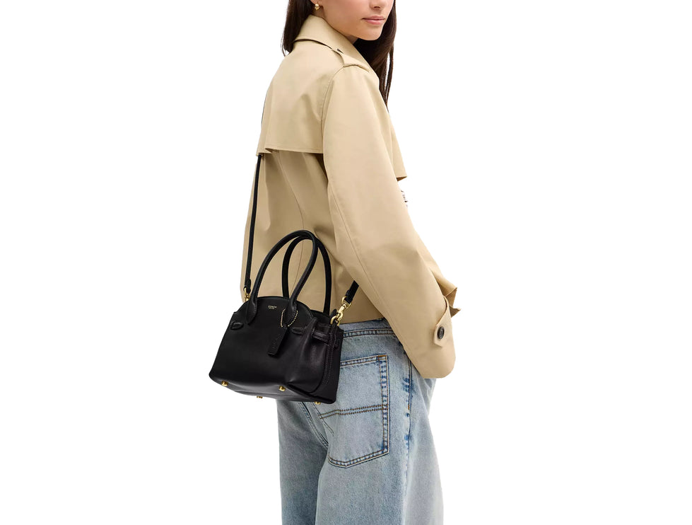 Coach Women's Soft Empire Carryall Bag 21 Brass/Black