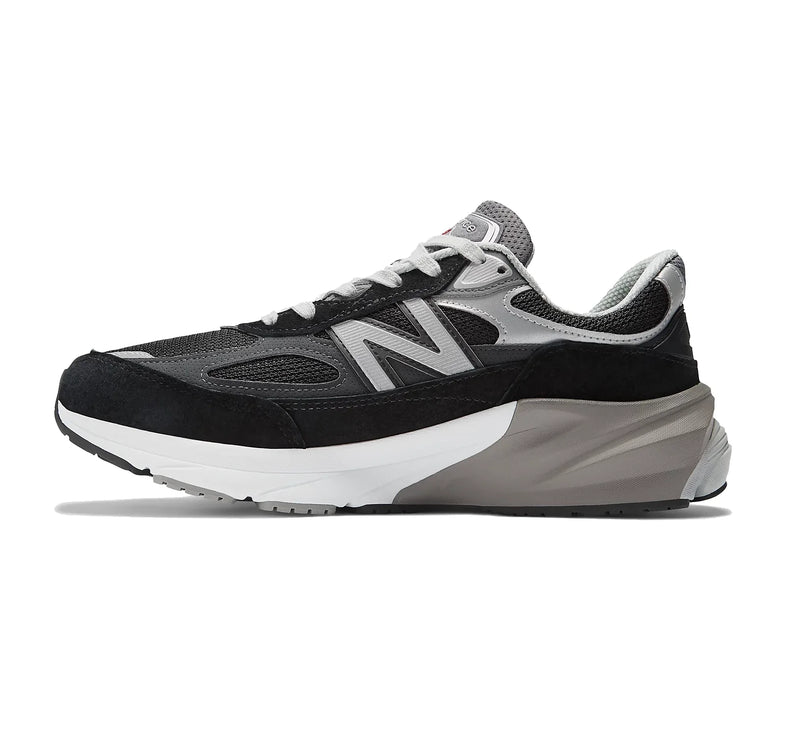 New Balance Women's Made in USA 990v6 Black with White W990BK6