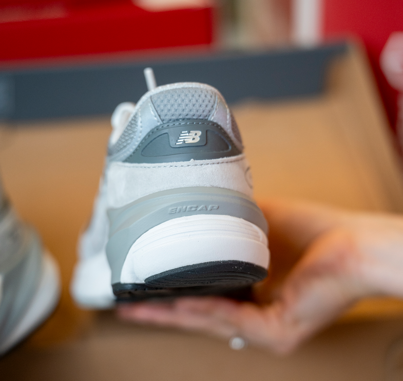 New Balance 990v6 Grey Junior GC990GL6 - Hemen Kargoda