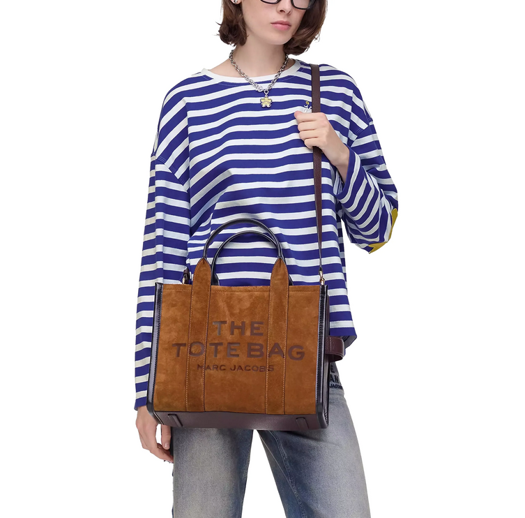 Marc Jacobs Women's The Suede Medium Tote Bag Copper