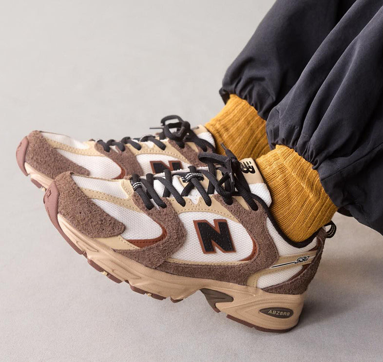 New Balance 530 Dark Mushroom/Incense/Linen MR530SNC - Hemen Kargoda