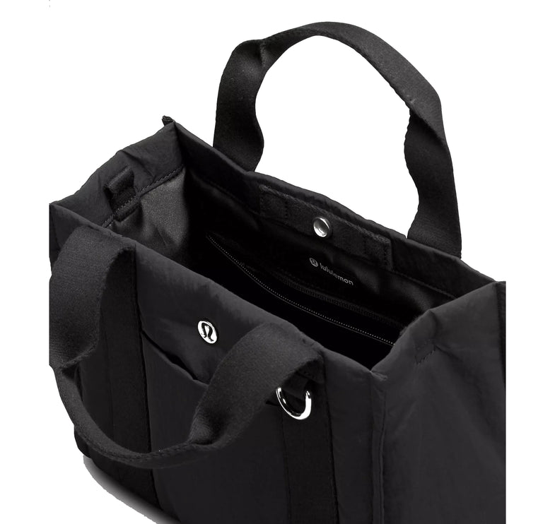 lululemon Women's Boxy Mini Tote Bag 4.5L Black