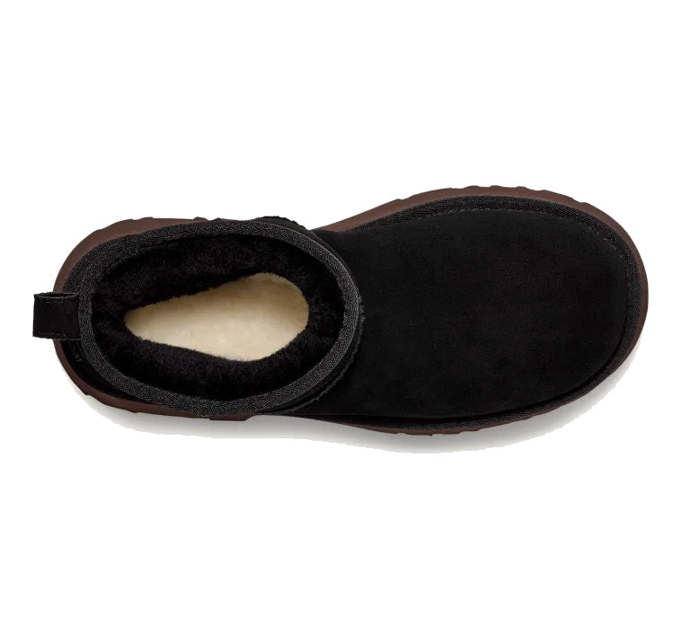 UGG Women's Classic Ultra Mini New Heights Black