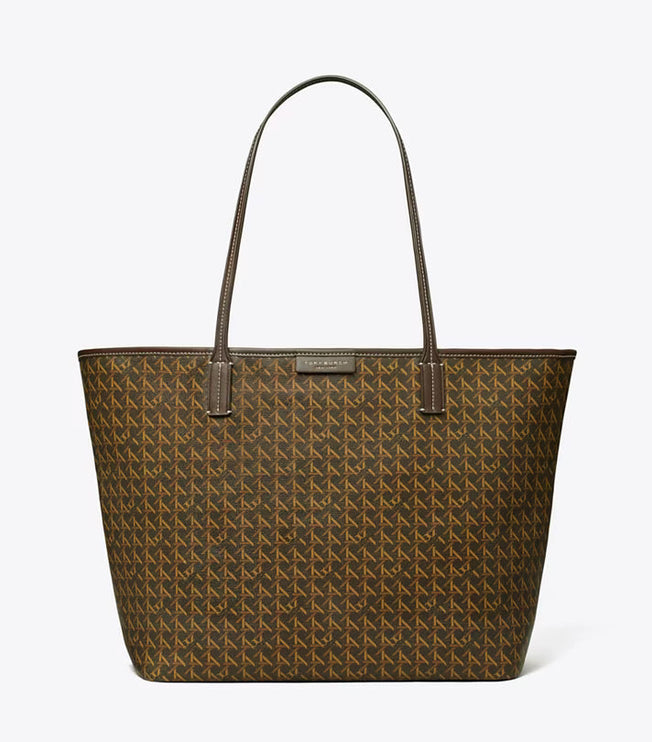 Tory Burch Women's Ever-Ready Zip Tote Walnut