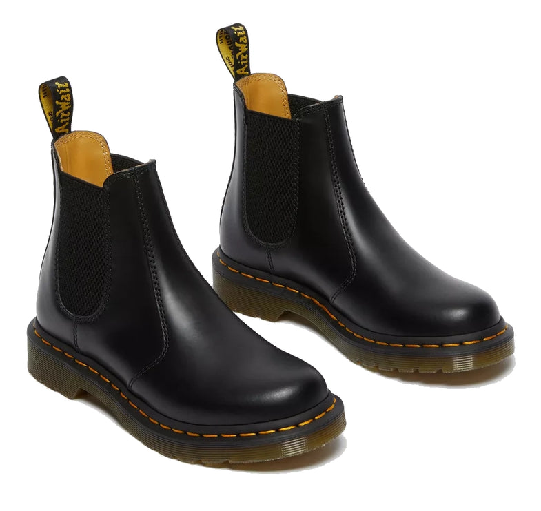 Dr. Martens Women's 2976 Smooth Leather Chelsea Boots Black - Özel İndirim