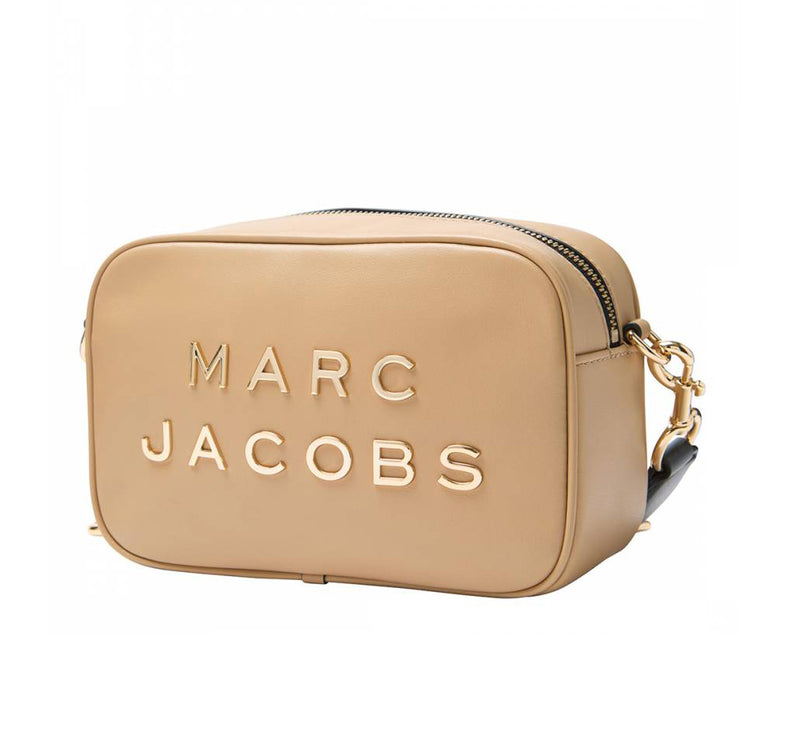 Marc Jacobs Women's Flash Leather Crossbody Bag Iced Coffee