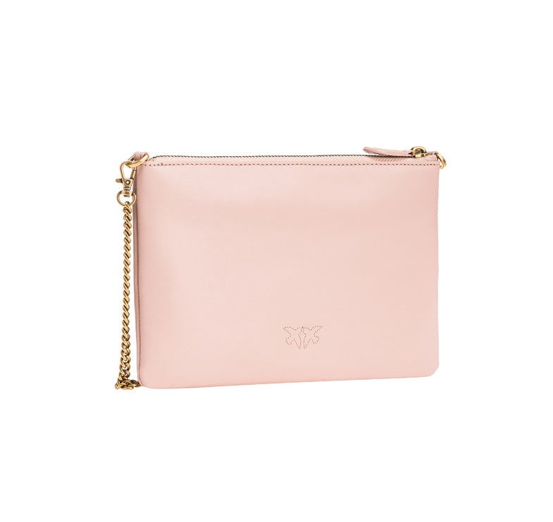 Pinko Women's Classic Flat Love Bag Simply Dusty Pink